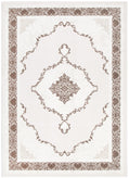 Amalfi Oriental Medallion Brown Rug - AMAL05