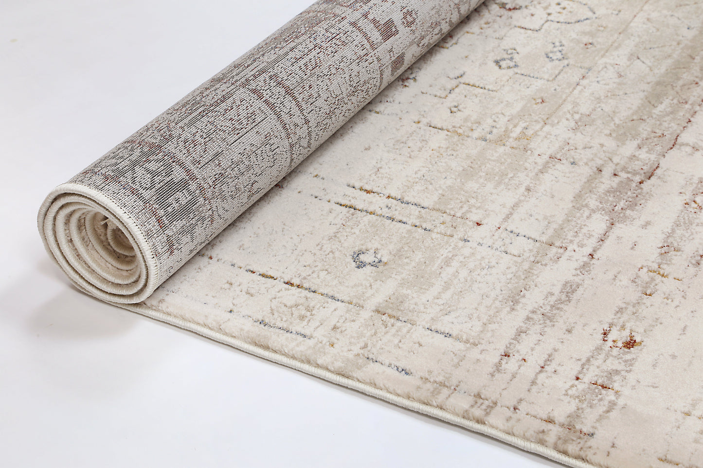 Bohemian Paradise Traditional Beige Multi Rug - 04BMUL