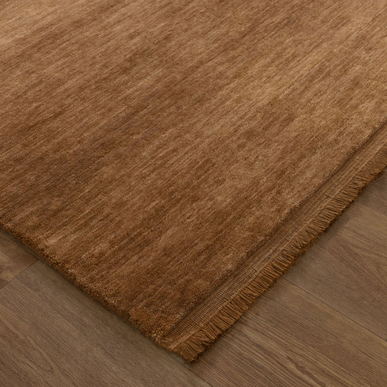 Charleston Hand-Knotted Wool Rug Butterscotch