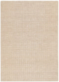 Abasco Croissant Beige Knitted Wool Rug