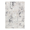 Dorado Abstract Textured Grey Beige Rug