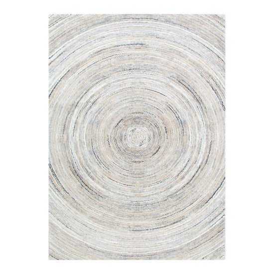 Dorado Modern Ripple Grey Beige Rug