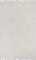 Diego Tribal Beige Wool Rug - DIEG02
