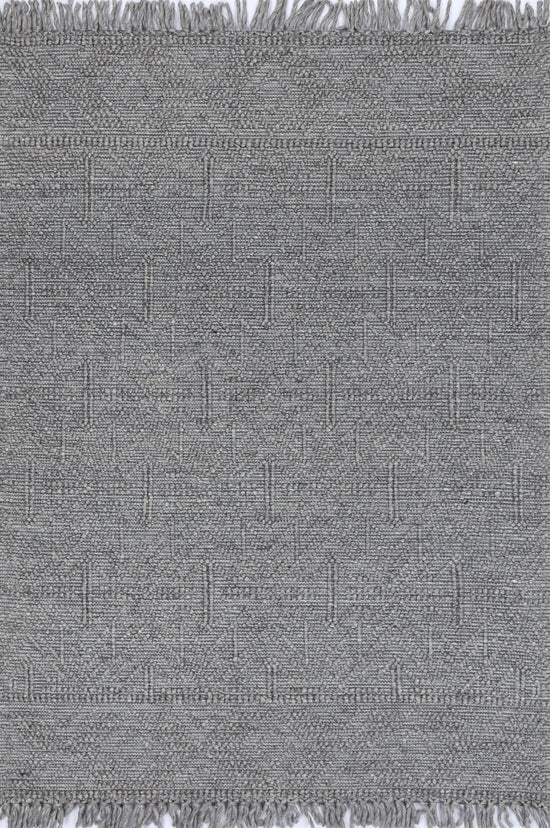 Diego Tribal Grey Multi Wool Rug - DIEG02