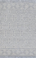 Diego Tribal Grey Wool Rug - DIEG02