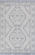 Diego Ornamental Grey Wool Rug - DIEG03