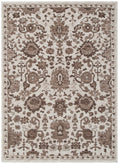 Horizon Ivory Brown Traditional Rug H107