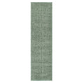 Heritage Distressed Border Green Runner- H107: (Different Tassel)
