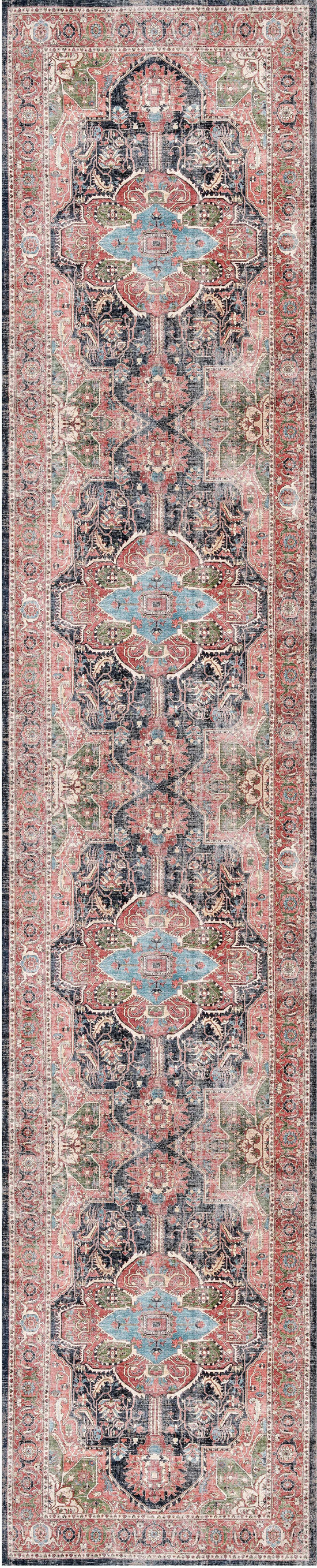 Distressed Vintage Kendra Runner - VITAL 3206-03