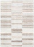 Sierra Lines Beige Brown Rug