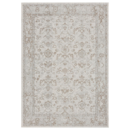 Transitional Pearl Cream Area Rug - Lavish 716