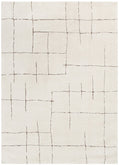 Mila Abstract Lines Brown Cream Rug - MIL10: New Arrival