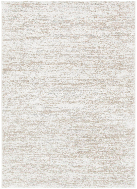 Nola Canvas Abstract Beige Rug - N009