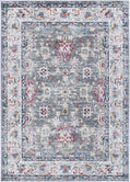 Provence Somerset Grey Multi Traditional Rug - PROV19