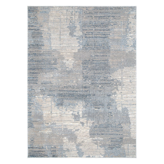 Santana Abstract Blue Rug - SANTA03